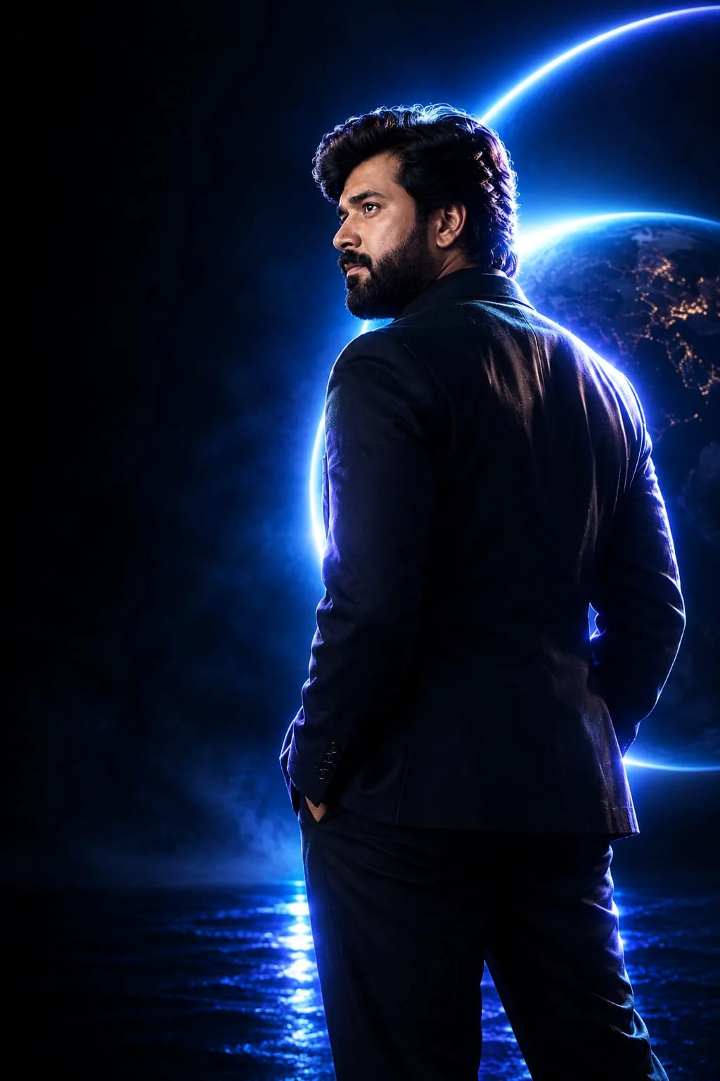 CREFINO founder looking towards the globe